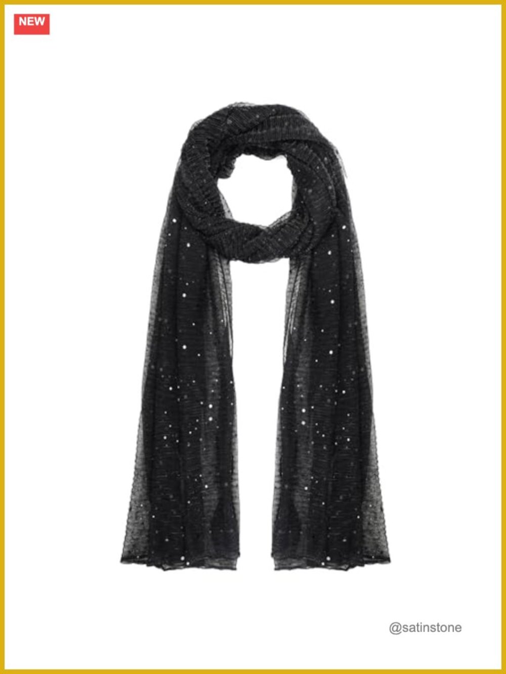 Sequin Sheer Silk Mesh Scarf Long Beach Glitters Shawl Wrap Hijab